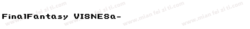 FinalFantasy VISNESa字体转换